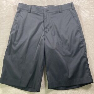 Nike Golf Tour Performance Dri-Fit Men's 30 Wicking Flat Front Black Shorts